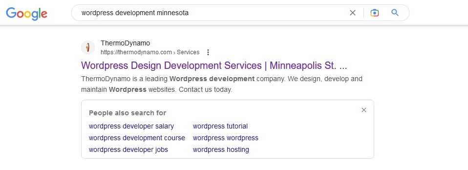Wordpress Development Minnesota