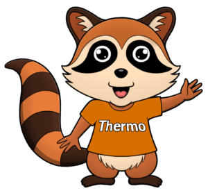 Thermo the Red Raccoon