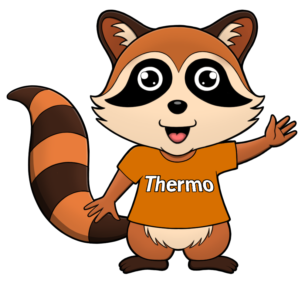 Thermo the Red Raccoon